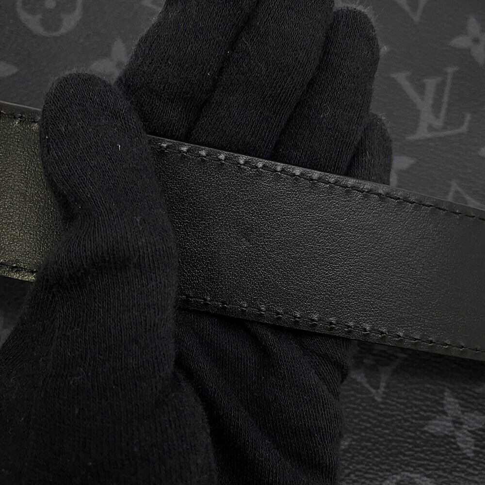 Louis Vuitton Shoulder Bag Monogram Eclipse Black Steamer Messenger Black - Picture 10 of 12